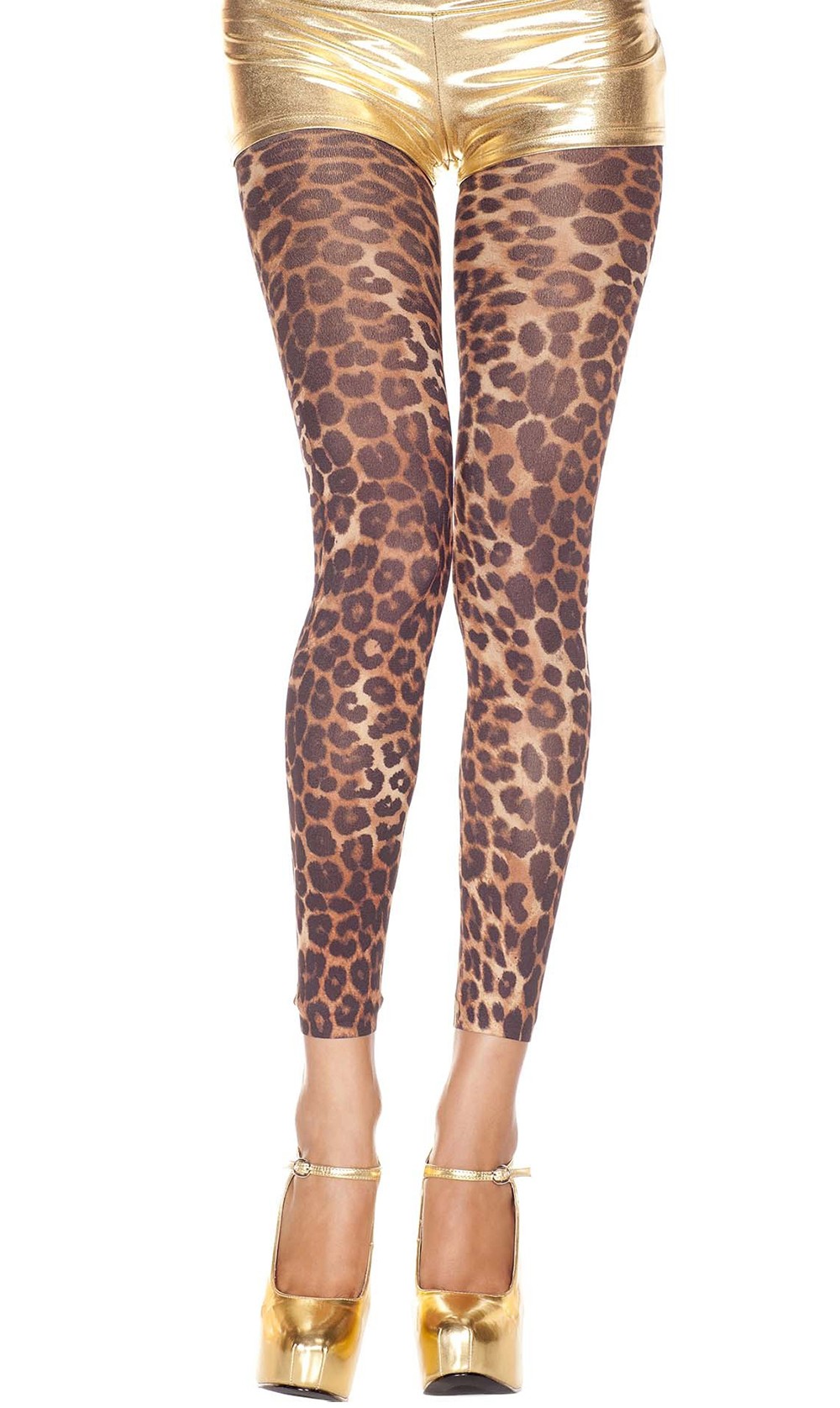 Fijne legging met luipaardprint - MH35804LEO