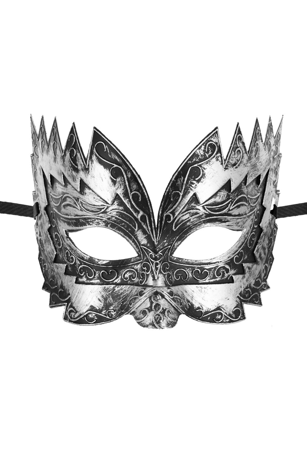 Zilveren hoge masker Don Giovanni - CC709730008000
