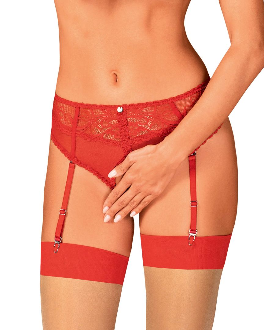 Dagmarie Jarretelbroekje Rood