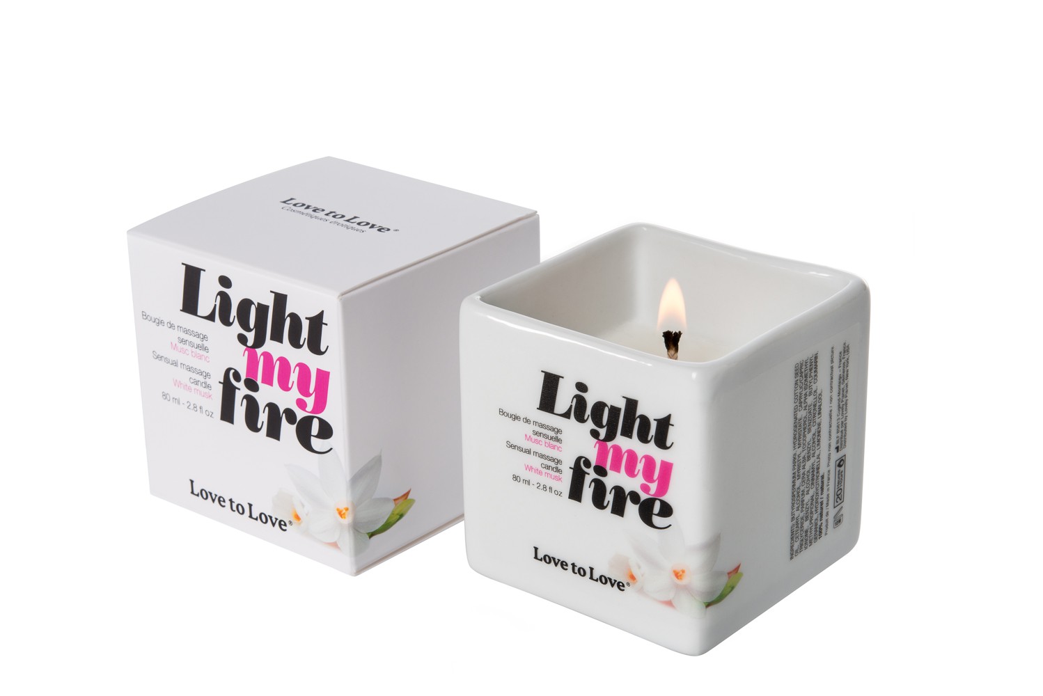 Light My Fire Musc Blanc 80ML