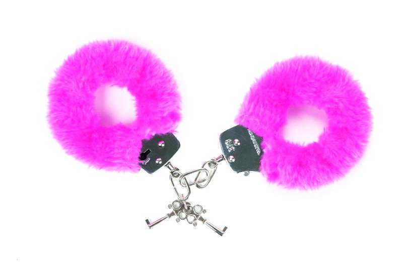 Handboeien Bevestig me - Roze