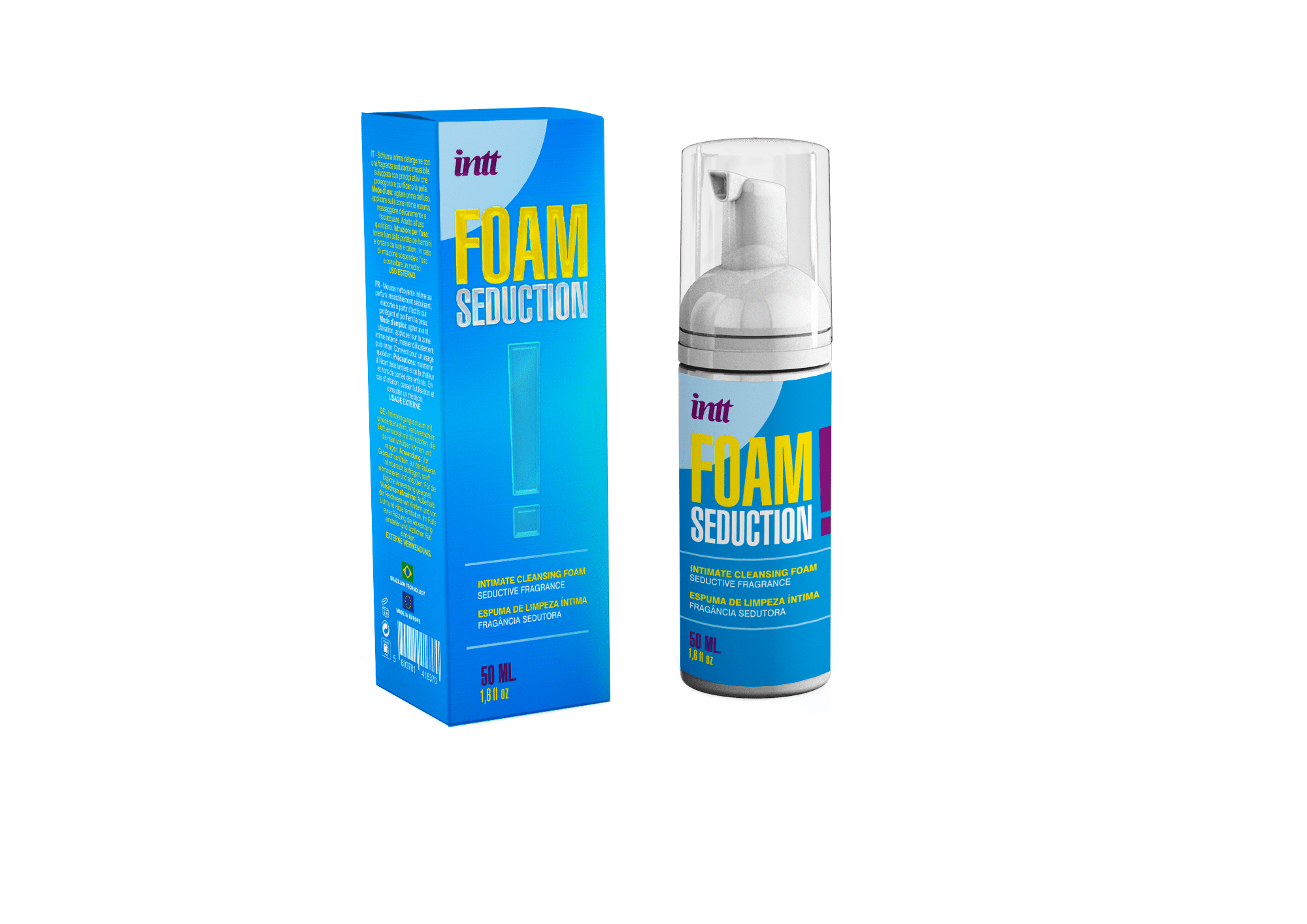 Foam Verleiding! Intieme reinigingsschuim