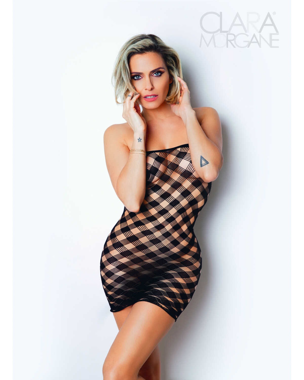 Le numéro 2 robe Clara Morgane - Noir