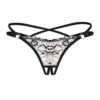 Vila blanes string ouvert - Zwart