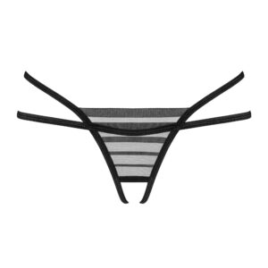 Lune Bellis string ouvert - Zwart