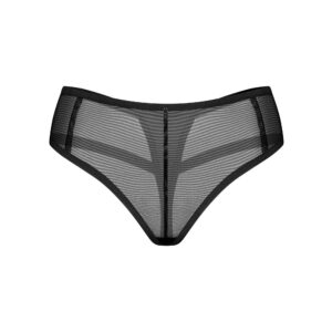 Nuites dubbele string - Zwart