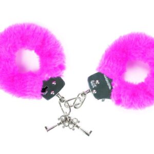 Handboeien Bevestig me - Roze