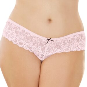 Oude roze open kanten boyshort - DG7177XVPK