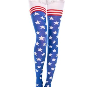 Amerikaanse vlag panty - MH7068ASH