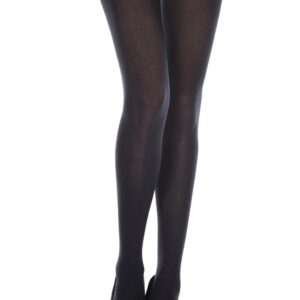 Zwarte ondoorzichtige fantasiepanty - MH747BLK