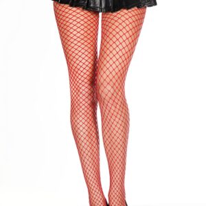 Rode brede netpanty - MH9030RED