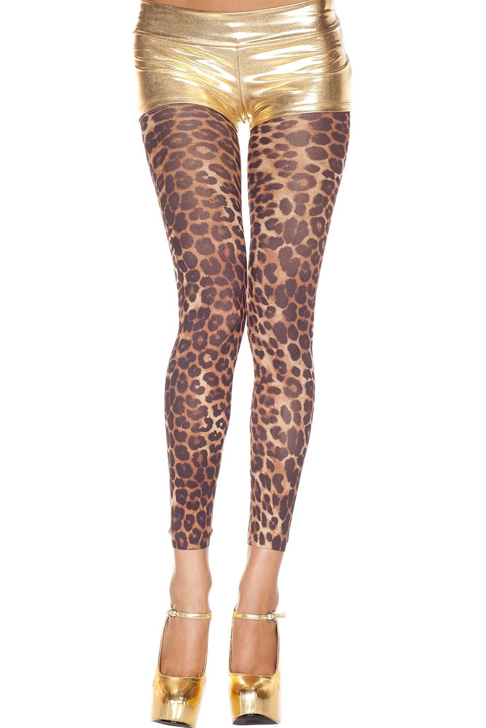 Fijne legging met luipaardprint - MH35804LEO - Afbeelding 2