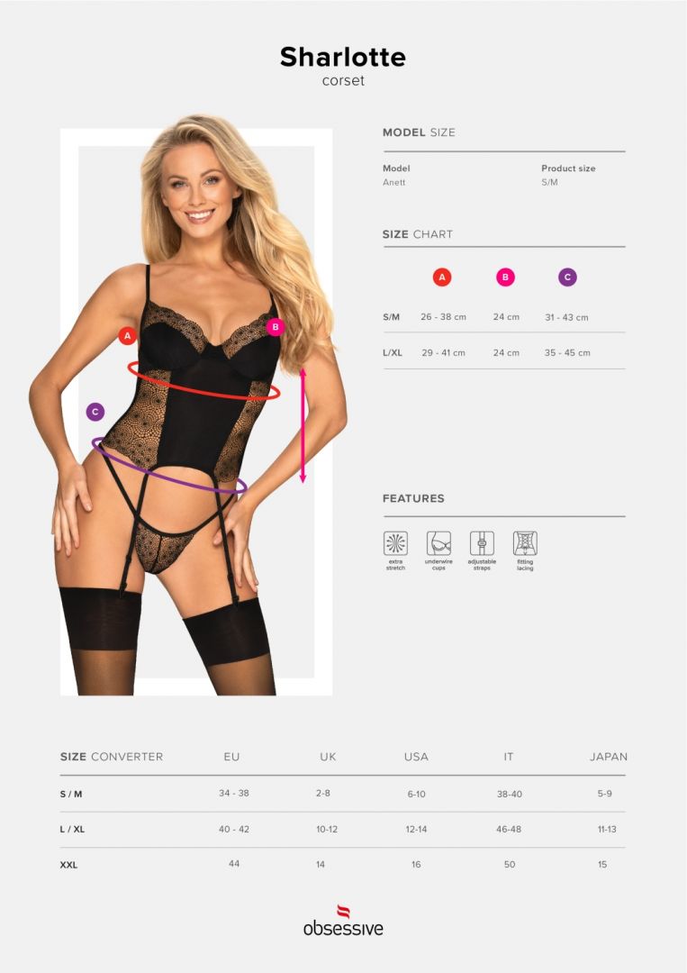 Sharlotte Bustier - Zwart - Afbeelding 7