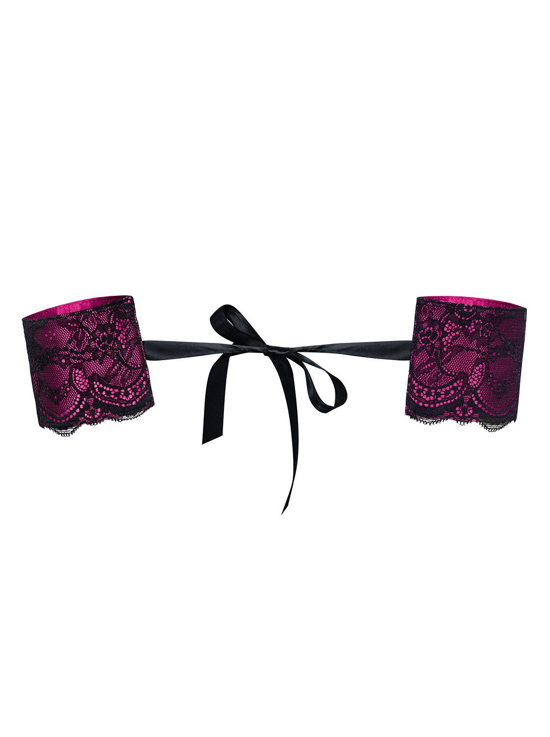 Roseberry Handboeien - Zwart en Fuchsia - Afbeelding 3