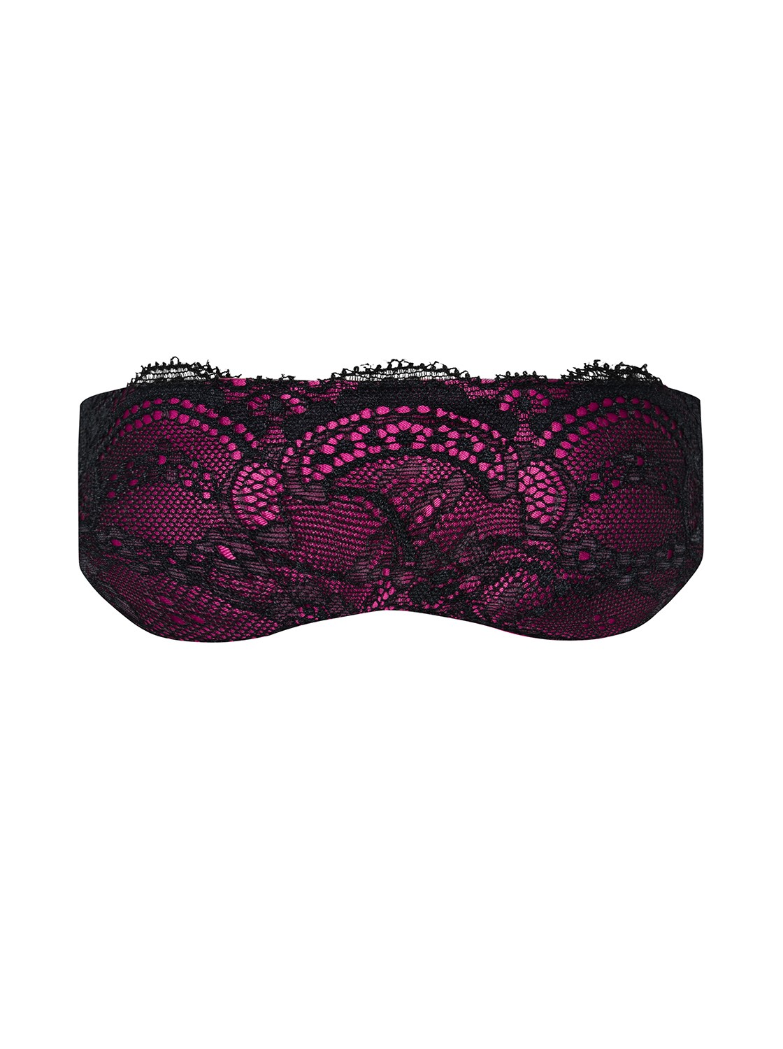 Roseberry Masker - Zwart en Fuchsia - Afbeelding 3
