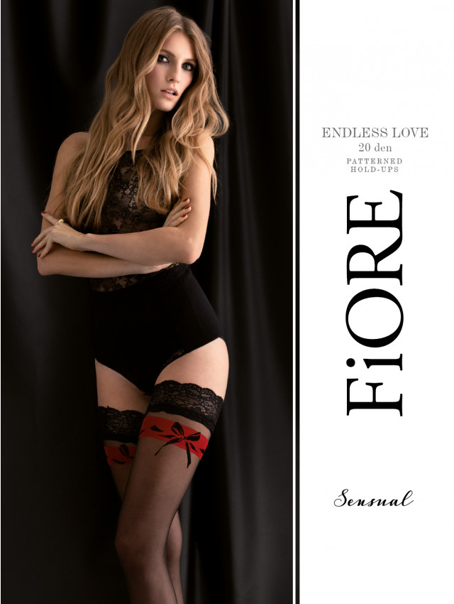 Endless love Bas 20 DEN - Zwart - Afbeelding 2