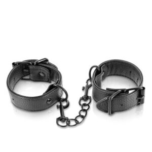 Verstelbare handboeien van imitatieleer Fetish Tentation
