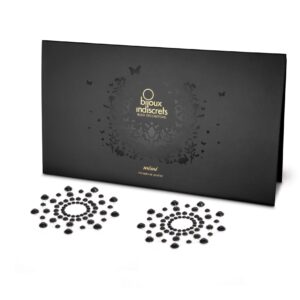 Mimi - Strass Tepelsieraden - Zwart