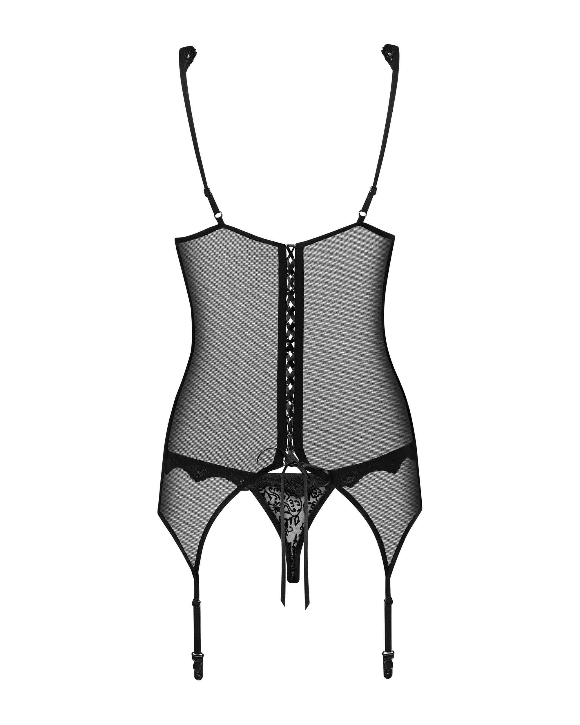 Emperita Bustier - Zwart - Afbeelding 5