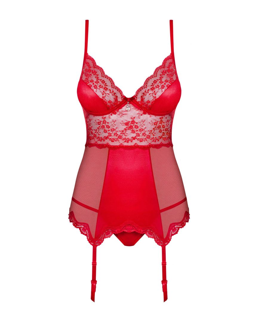 Lovica Bustier - Rood - Afbeelding 5