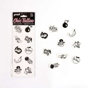 Spicy collectie - Tijdelijke tatoeages pakket van 10