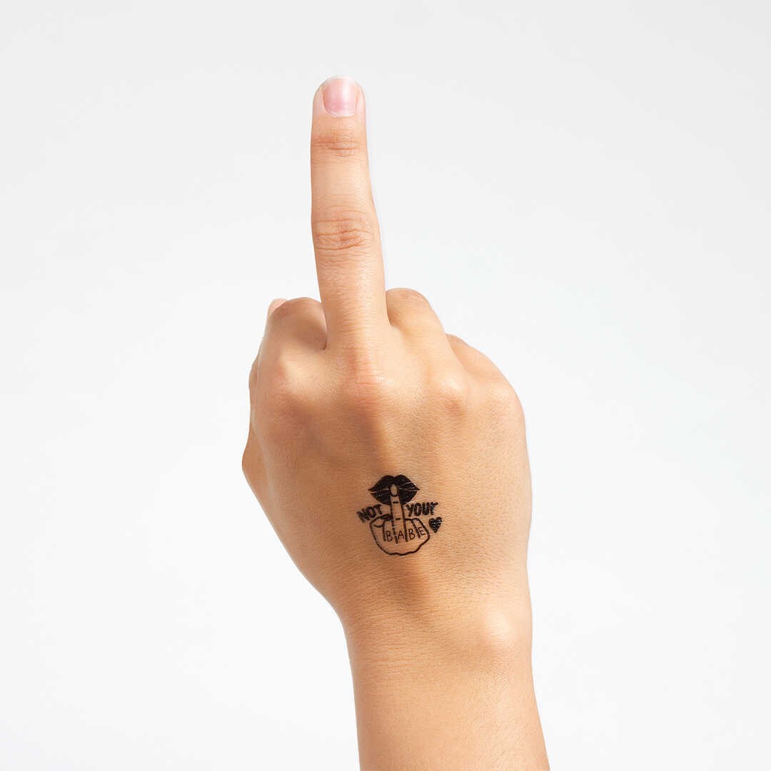Spicy collectie - Tijdelijke tatoeages pakket van 10 - Afbeelding 2