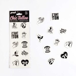 Kinky collectie - Tijdelijke tatoeages pakket van 10