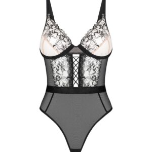 Vila blanes body - Zwart