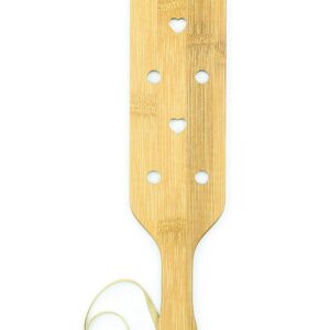 Bamboe peddel met gaten - 281701084