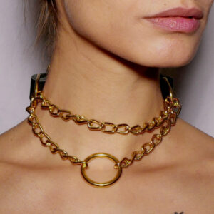 Gouden wurgketting
