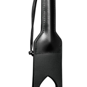 Zwarte Leren Hart Paddle