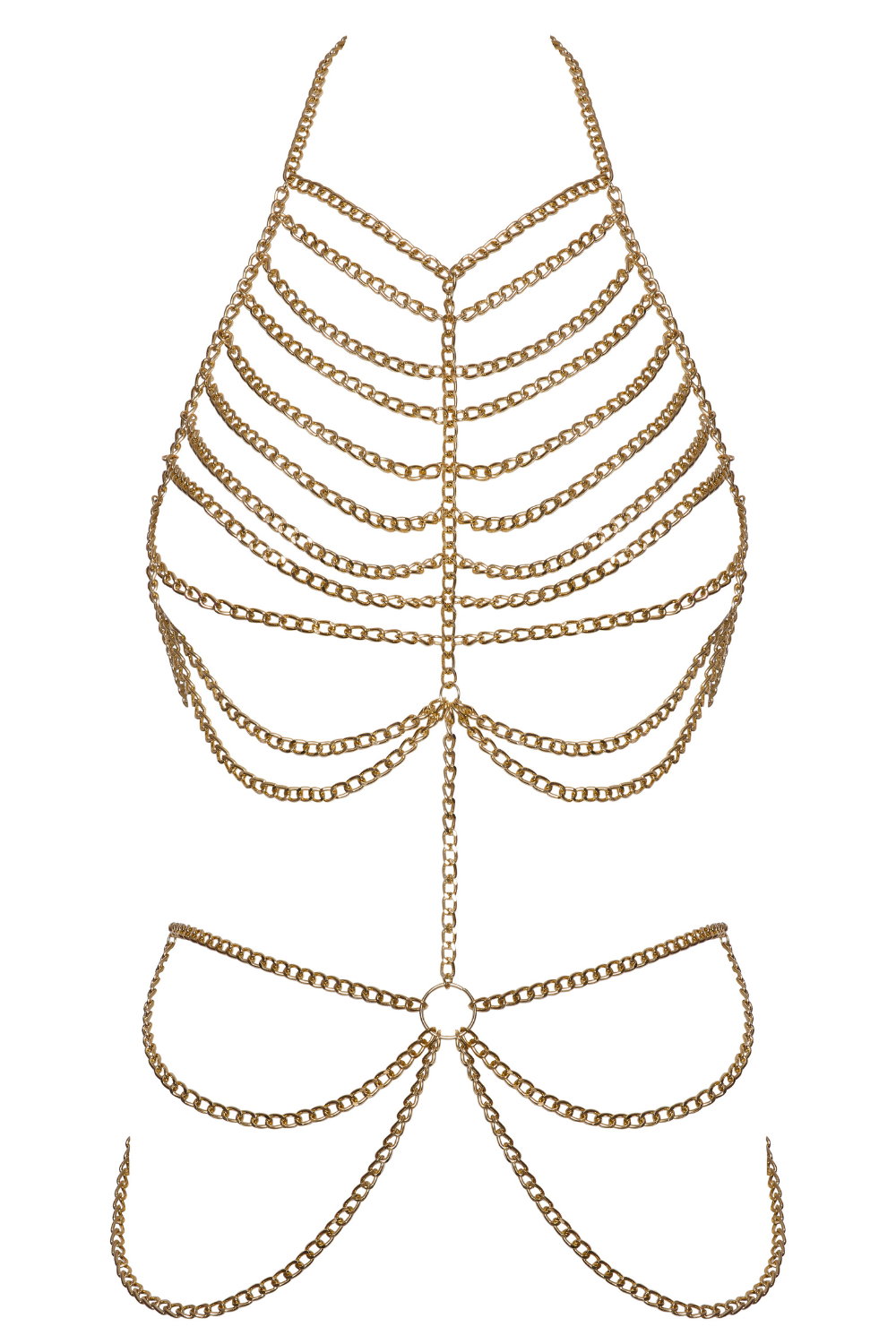 Gouden metalen lichaamskettingen - R24504456001 - Afbeelding 2