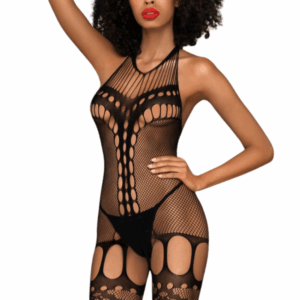 Fantasie bodystocking zwart Fancy me - PH0111BLK