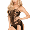 Zwarte Bodystocking Bomb squad - PH0026BLK