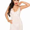 Witte nachthemd en string Casual verleiding - PH0015WHT