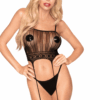 Zwarte Bodystocking Sex dealer - PH0034BLK