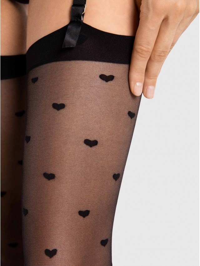 Love booster Bas 15 DEN - Zwart - Afbeelding 3