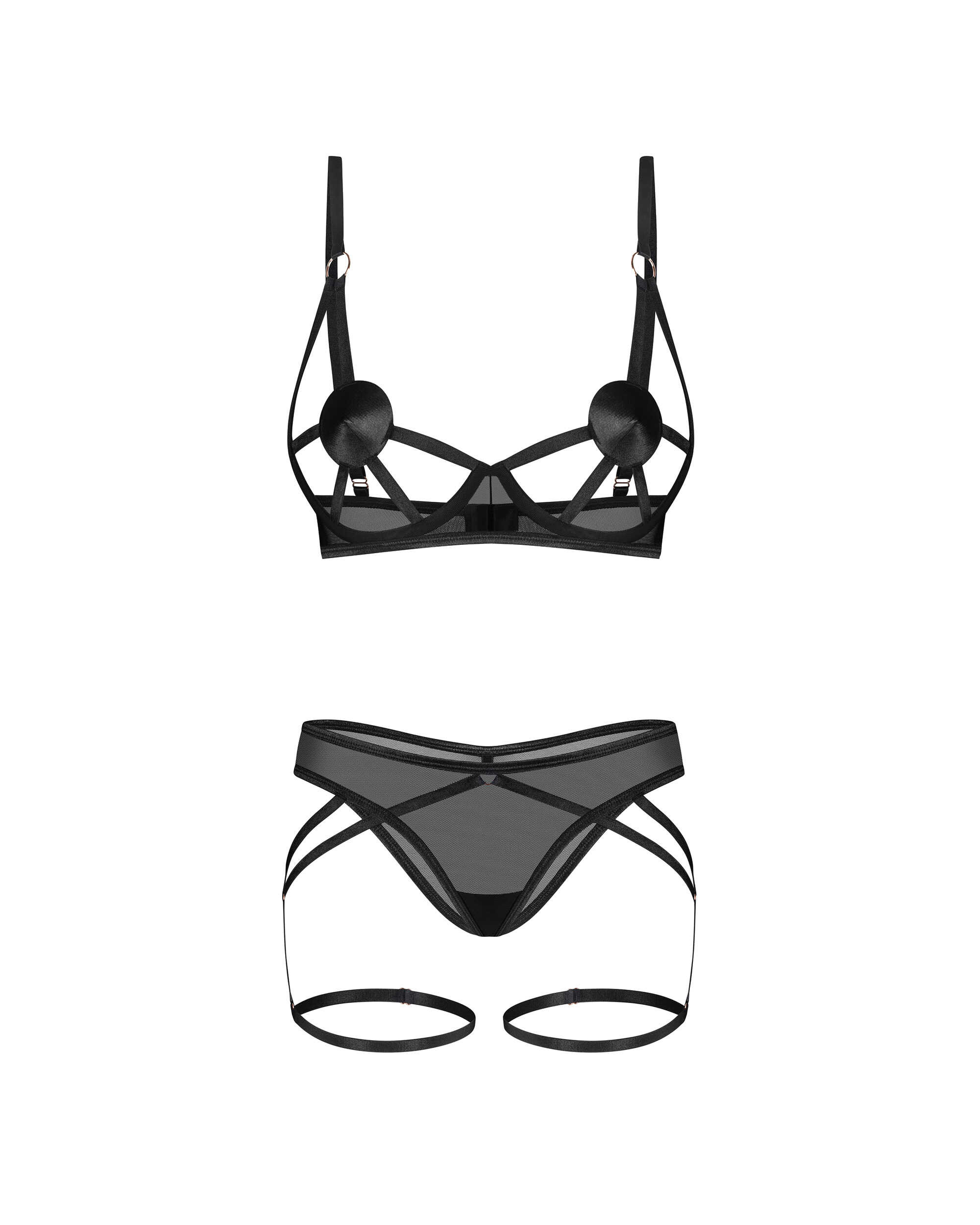Euridia set 2-delig - Zwart - Afbeelding 4