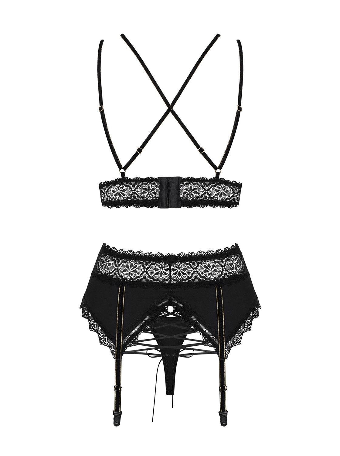 Lolitte Ensemble 3 pcs - Noir - Afbeelding 6