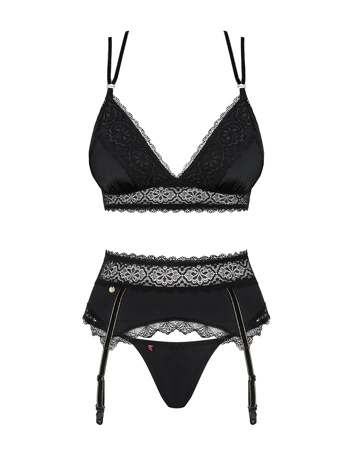 Lolitte Ensemble 3 pcs - Noir - Afbeelding 5