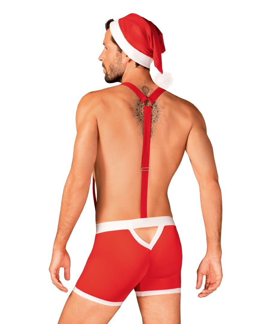 Mr Claus - Costume - Rouge - Afbeelding 2