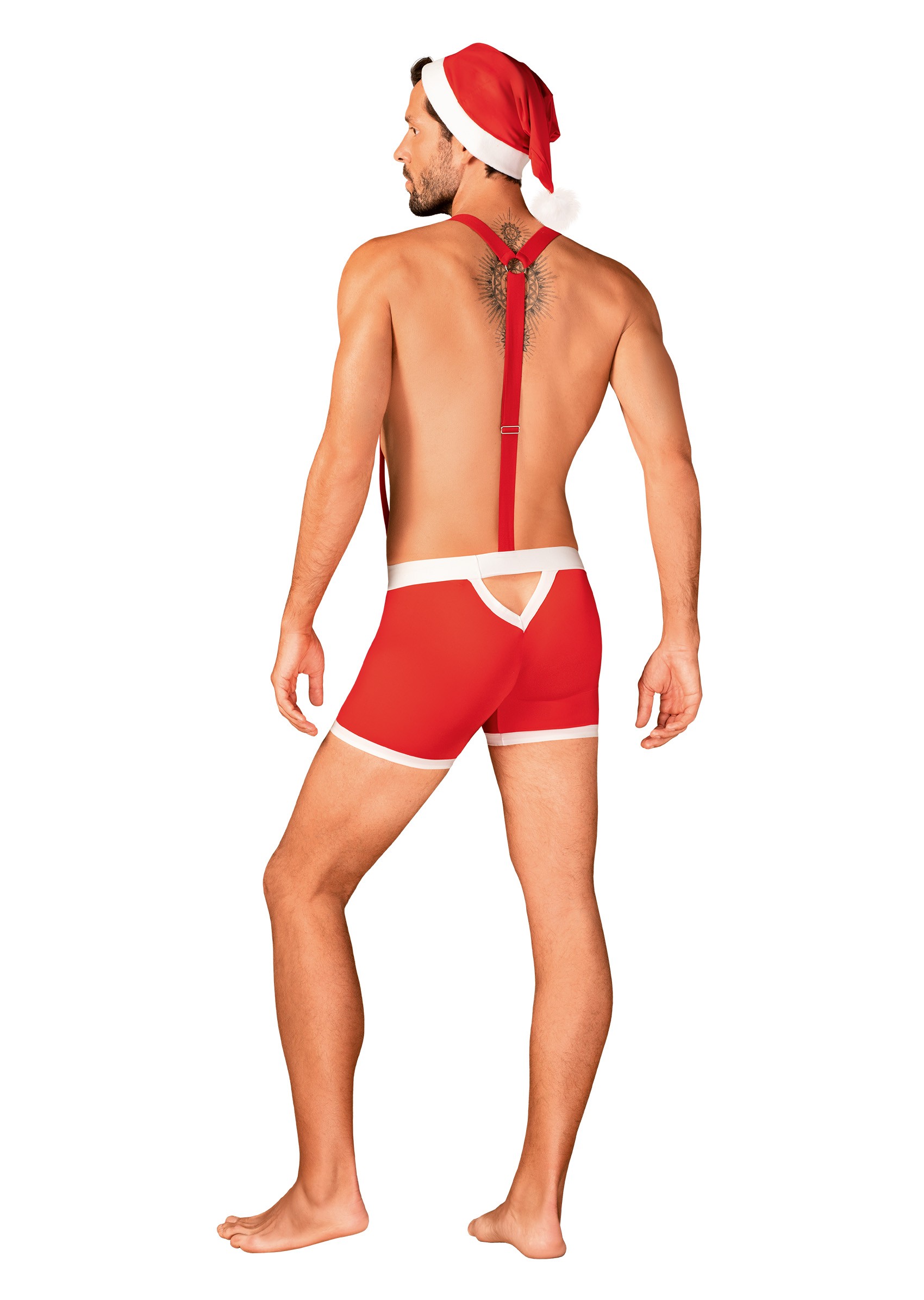 Mr Claus - Costume - Rouge - Afbeelding 4