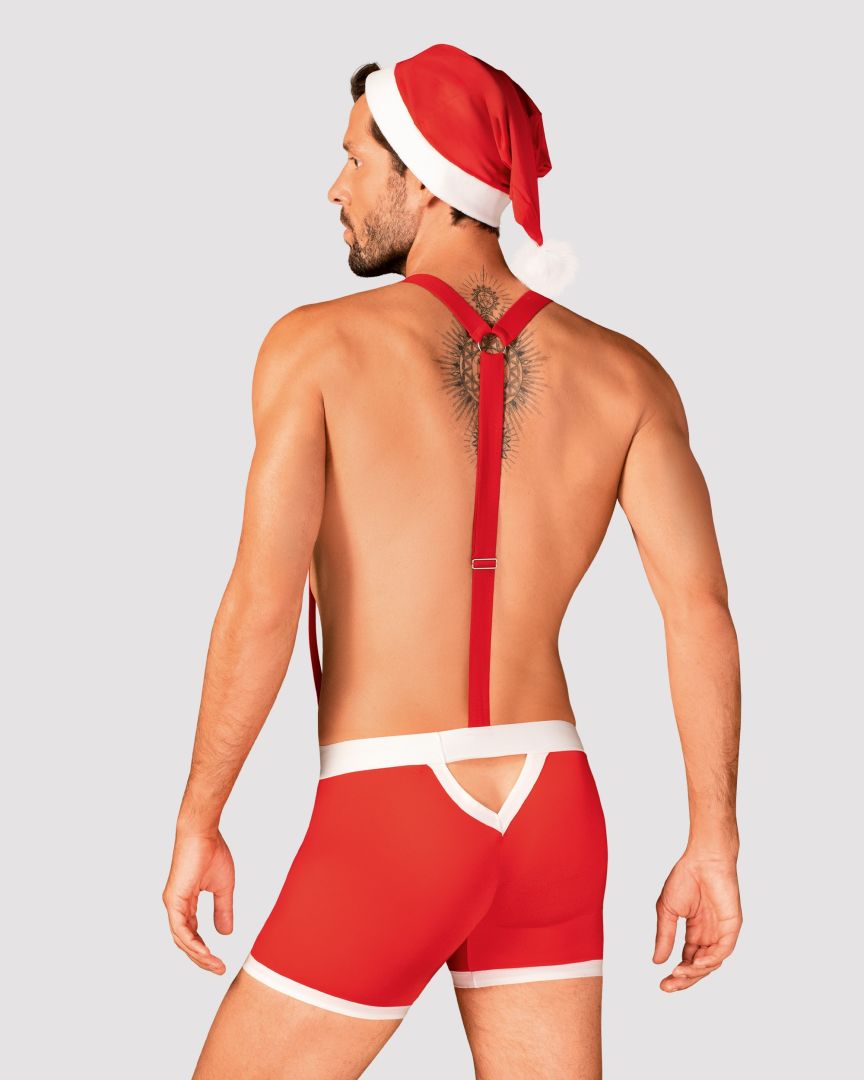 Mr Claus - Costume - Rouge - Afbeelding 6