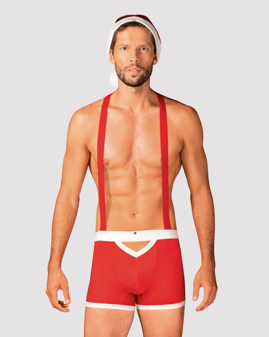 Mr Claus - Costume - Rouge - Afbeelding 5