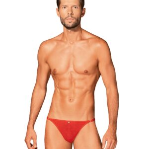 Obsessiver String Homme rouge