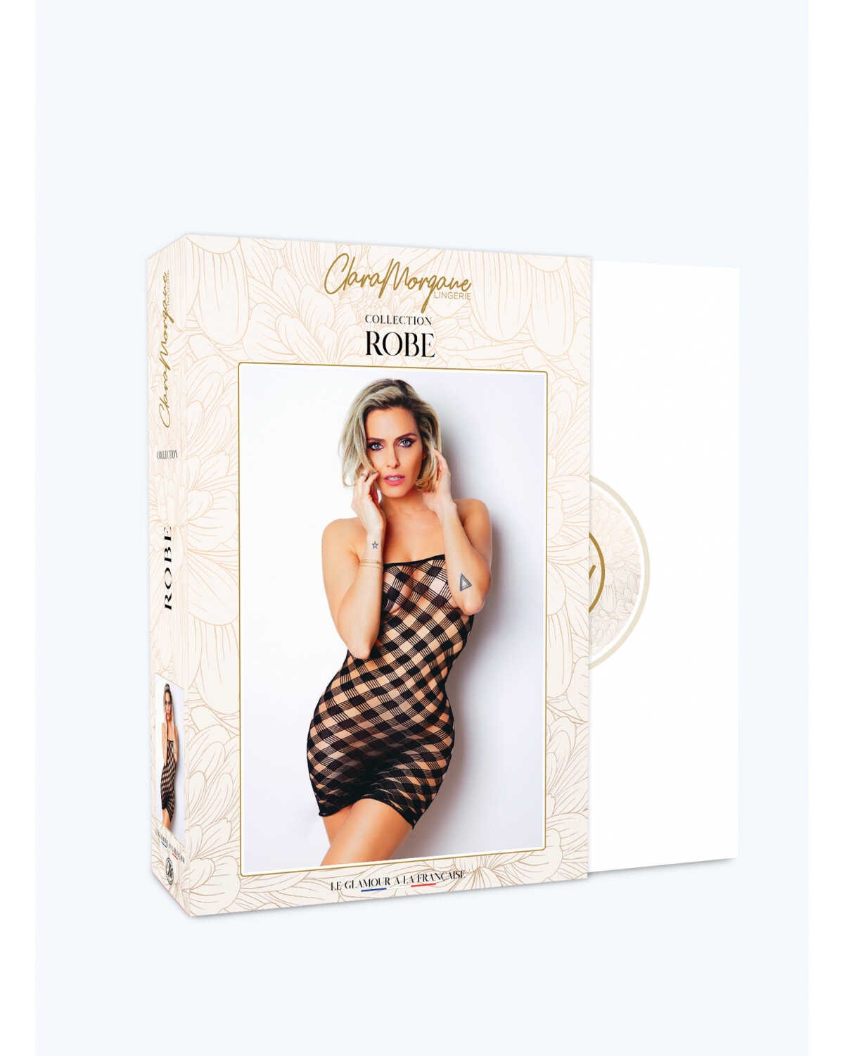 Le numéro 2 robe Clara Morgane - Noir - Afbeelding 3