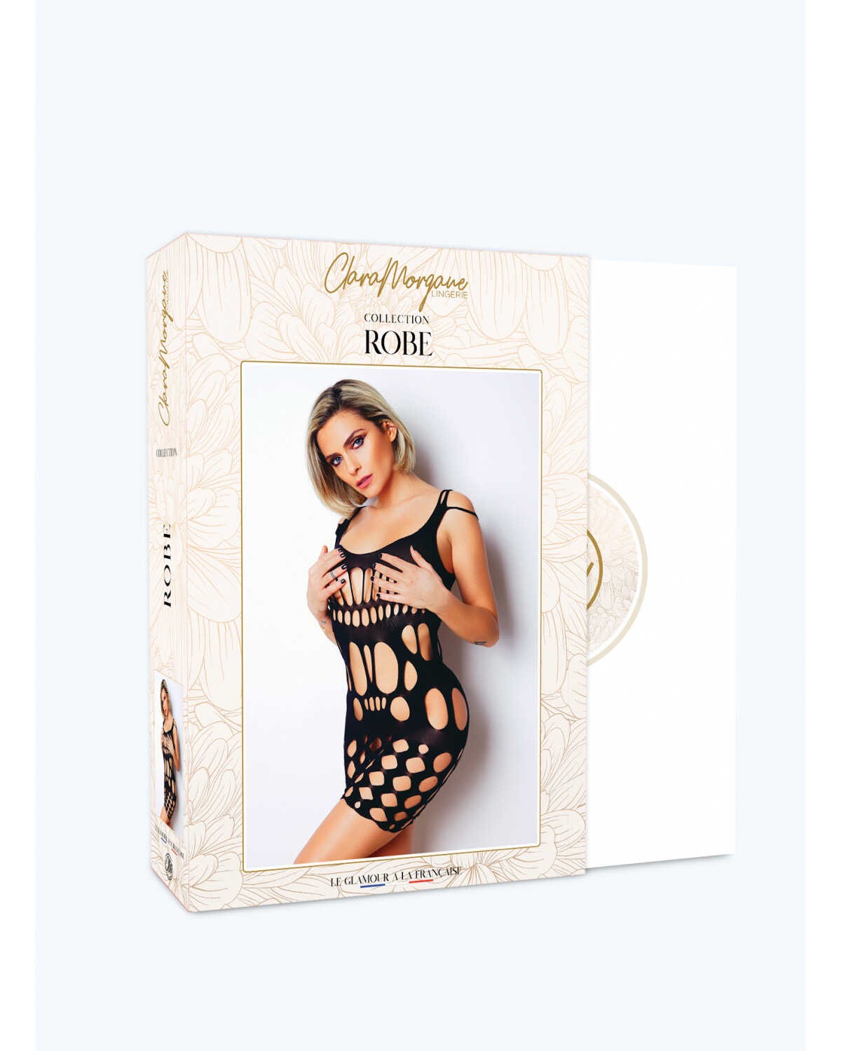 Le numéro 4 robe Clara Morgane - Noir - Afbeelding 3