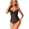 Serena love Body ouvert - Noir
