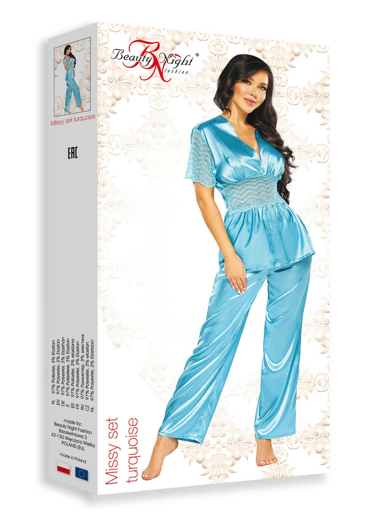 Missy ensemble - Turquoise - Afbeelding 4