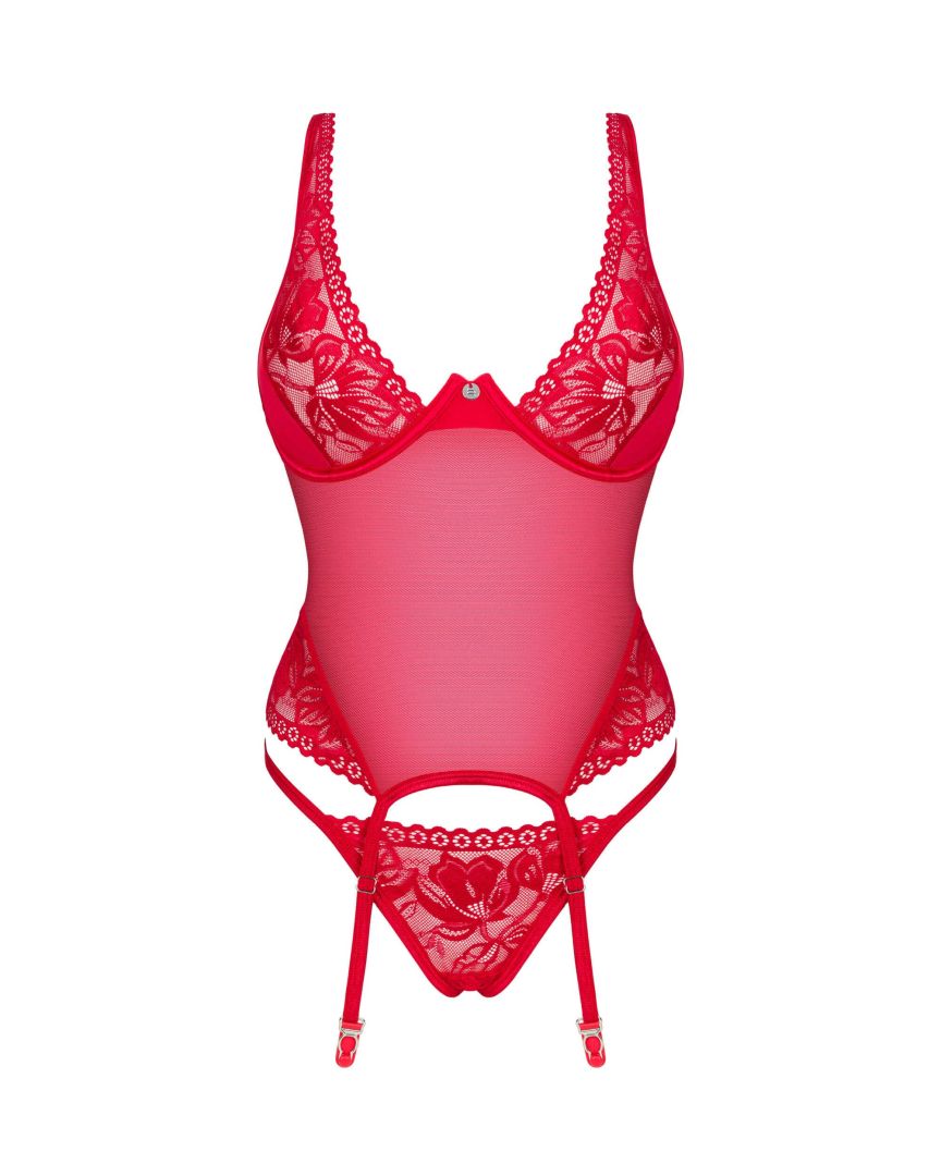 Lacelove Corset - rouge - Afbeelding 7